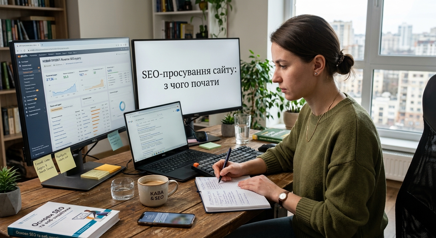 SEO-просування сайту: з чого почати
