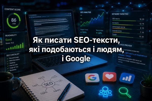 Як писати SEO-тексти, які подобаються і людям, і Google
