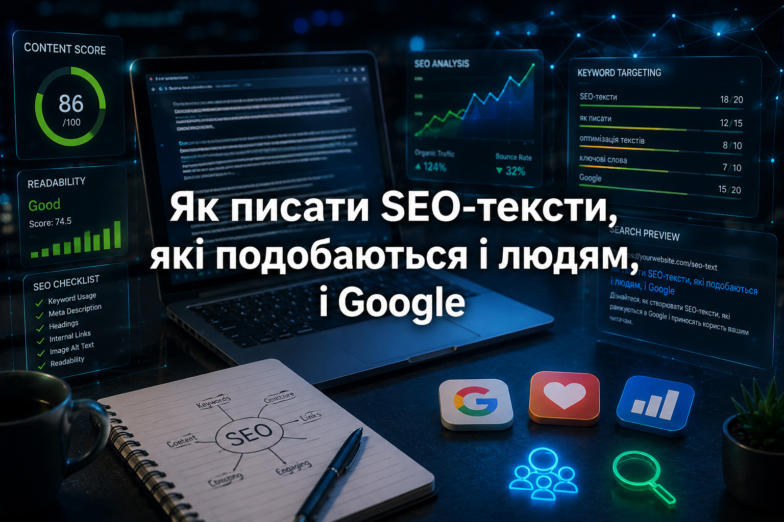 Як писати SEO-тексти, які подобаються і людям, і Google