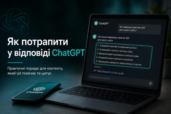 Як потрапити у відповіді ChatGPT