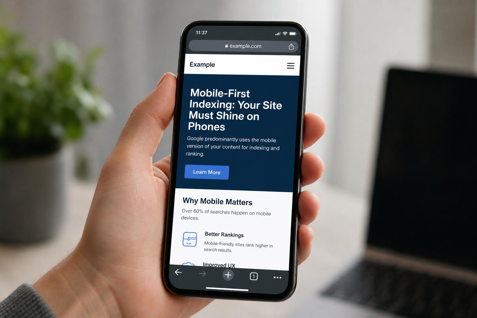 SEO для мобільної версії сайту. Mobile-first indexing: коли Google дивиться тільки на телефон