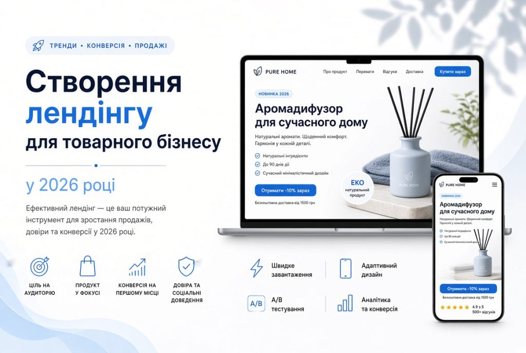 SEO для лендінгів у 2026