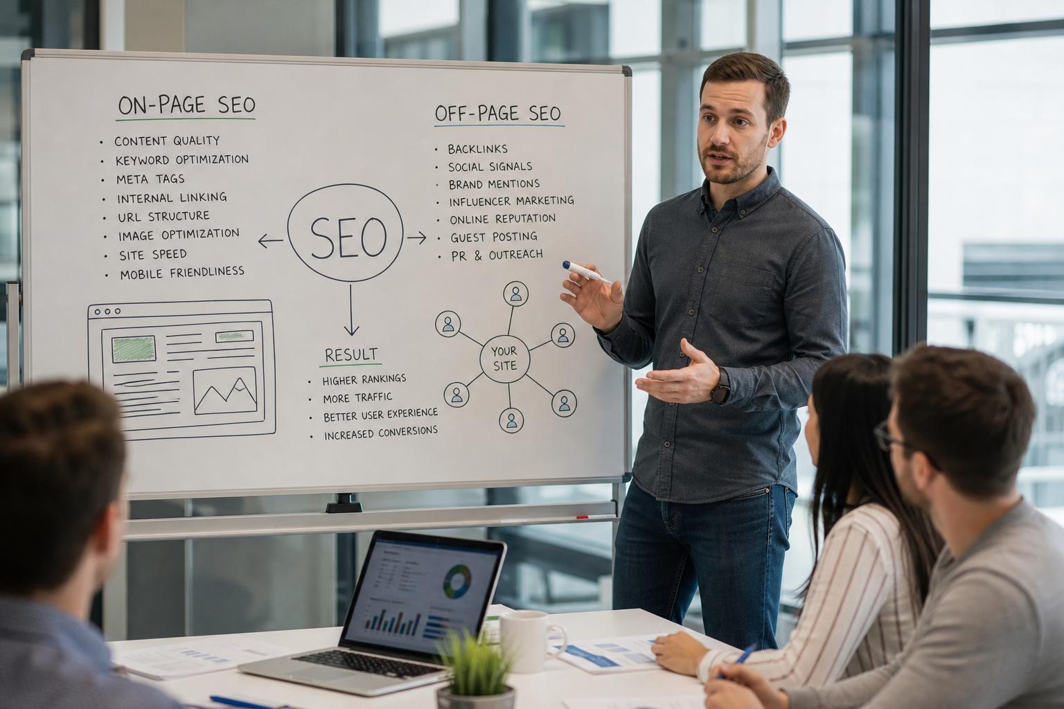 Off-page SEO: що це і чим відрізняється від лінкбілдингу. Як off-page і on-page доповнюють одне одного на практиці
