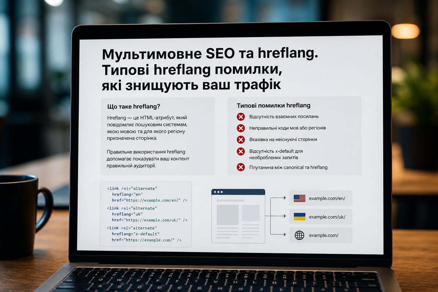 Мультимовне SEO та hreflang