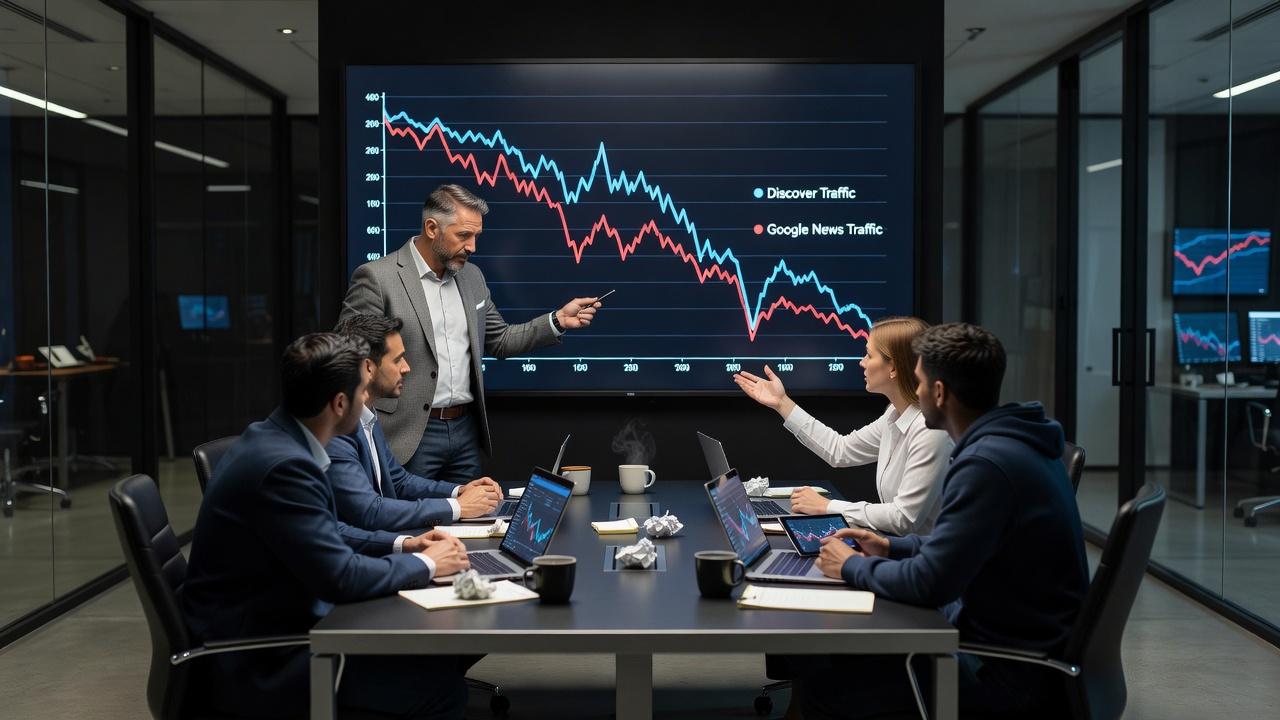 Трафік із Discover і Google News просів: що відбувається та як діяти видавцям. Чому тане трафік новинних сайтів загалом Трафік із Discover і Google News просів: що відбувається та як діяти видавцям. Чому тане трафік новинних сайтів загалом