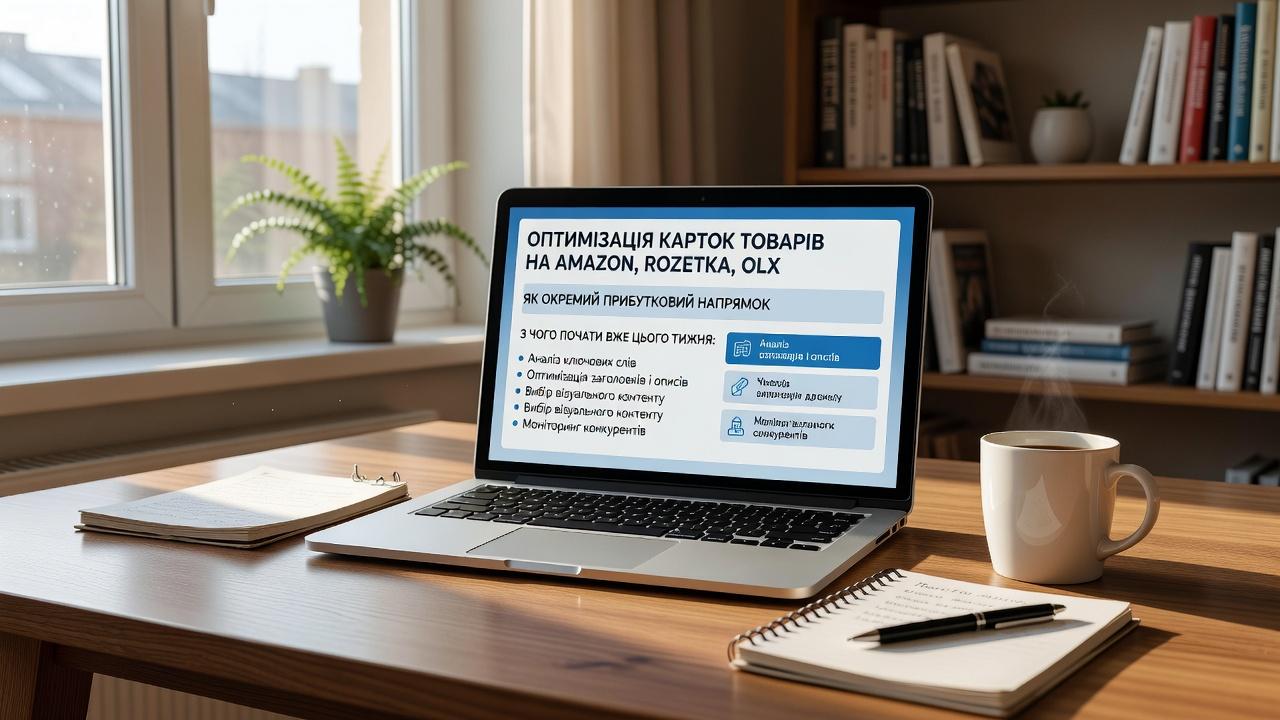SEO для маркетплейсів: оптимізація карток товарів на Amazon, Rozetka, OLX як окремий прибутковий напрямок.. З чого почати вже цього тижня SEO для маркетплейсів: оптимізація карток товарів на Amazon, Rozetka, OLX як окремий прибутковий напрямок.. З чого почати вже цього тижня